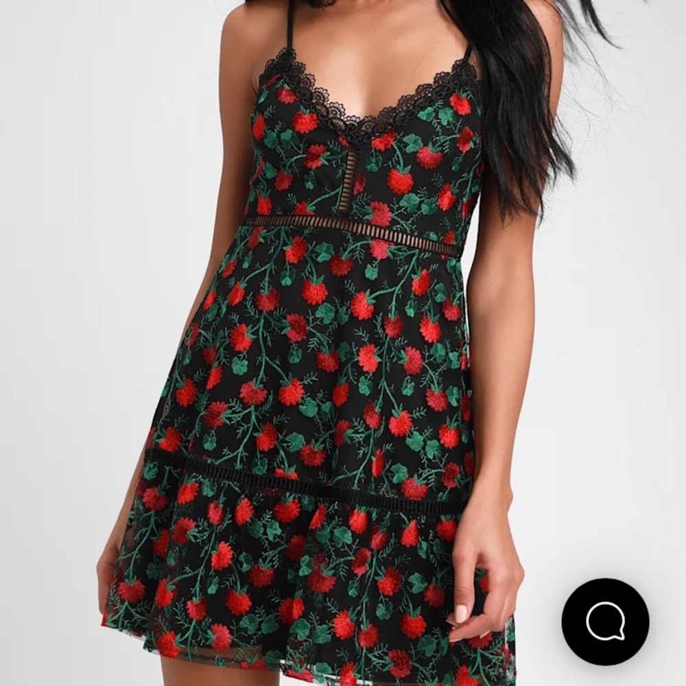 BB Dakota Floral Mini Dress